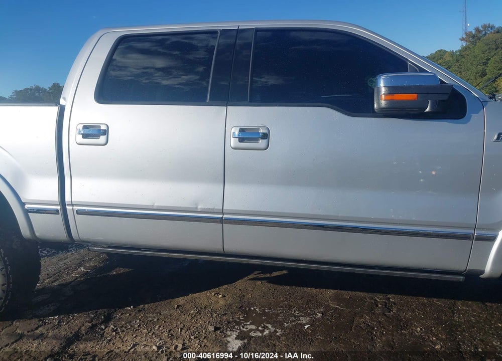 2011 FORD F-150 PLATINUM VIN: 1FTFW1EF0BFD19510