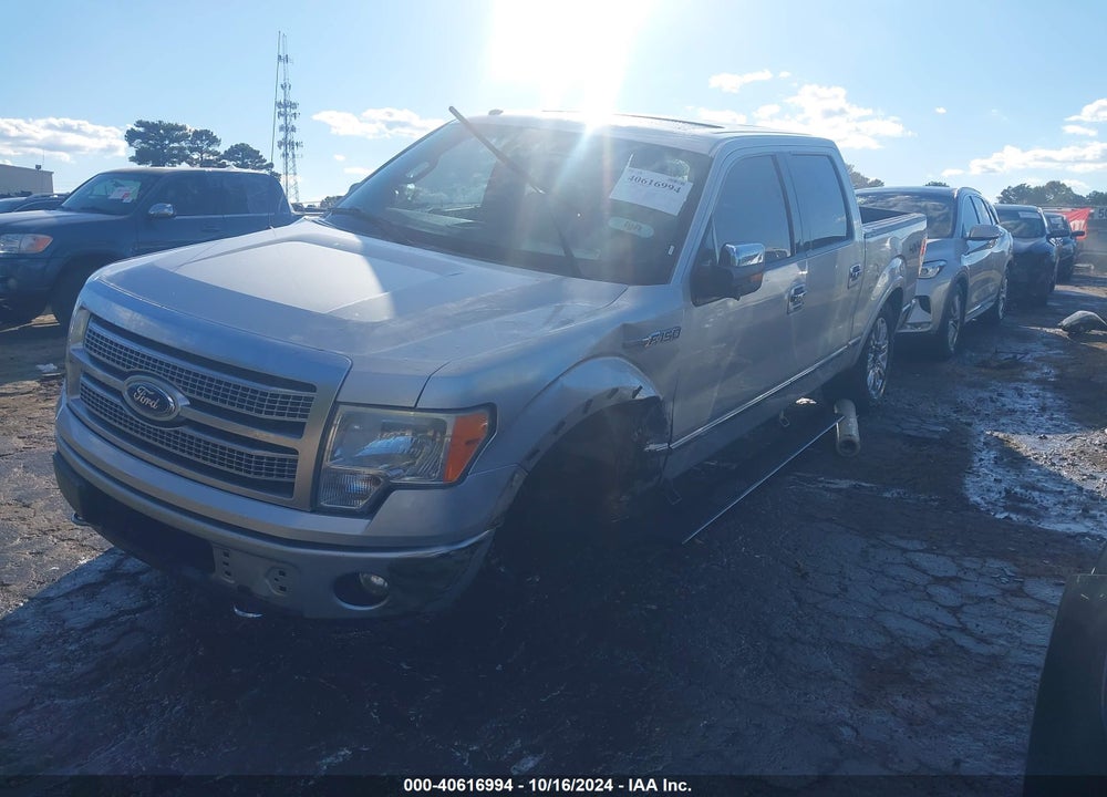2011 FORD F-150 PLATINUM VIN: 1FTFW1EF0BFD19510