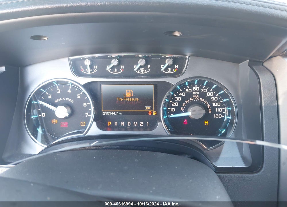 2011 FORD F-150 PLATINUM VIN: 1FTFW1EF0BFD19510