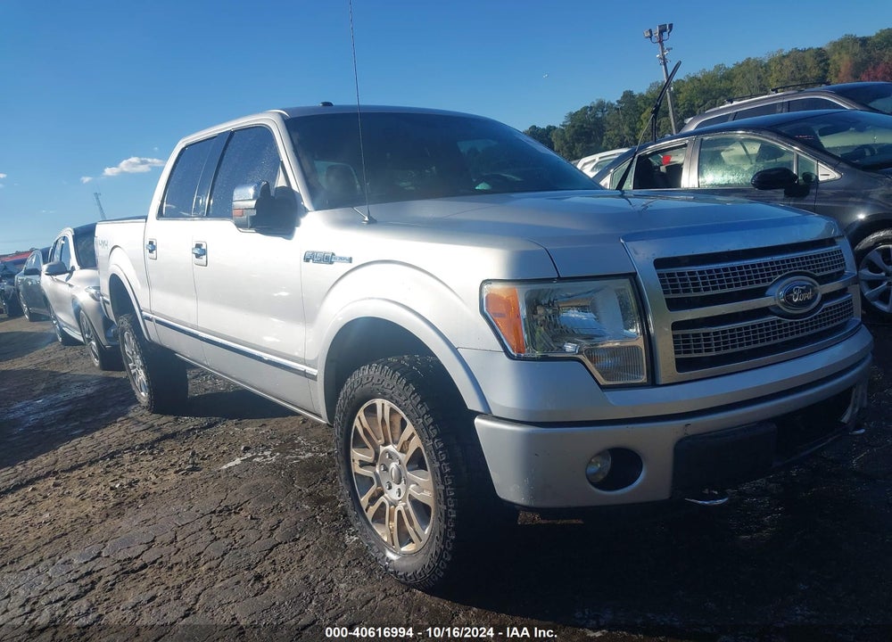 2011 FORD F-150 PLATINUM VIN: 1FTFW1EF0BFD19510