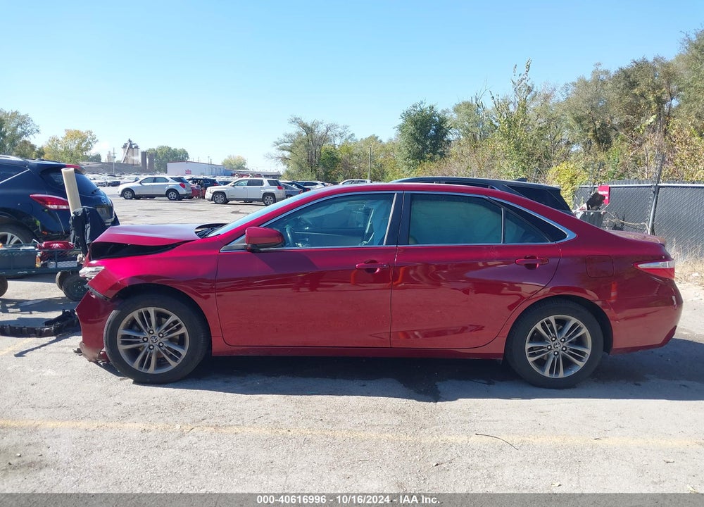 2015 TOYOTA CAMRY SE VIN: 4T1BF1FK4FU985471