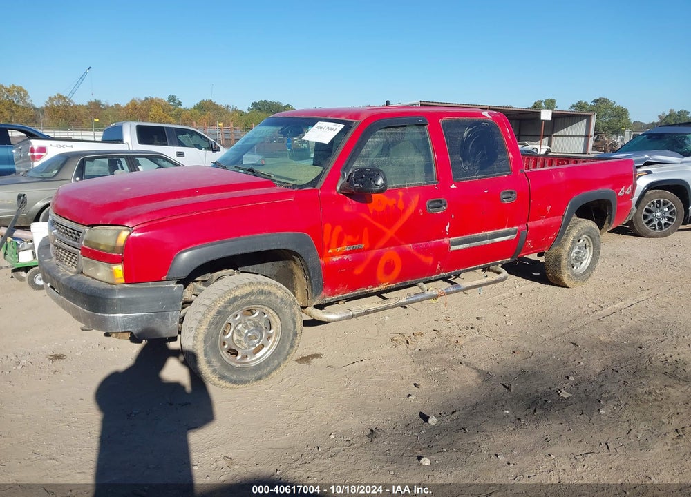 2006 CHEVROLET SILVERADO 2500HD LT1 VIN: 1GCHK23U16F147845