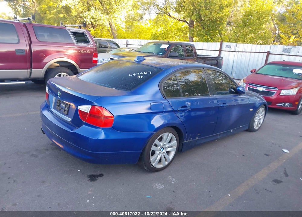 2008 BMW 328I VIN: WBAVA37588NL47027