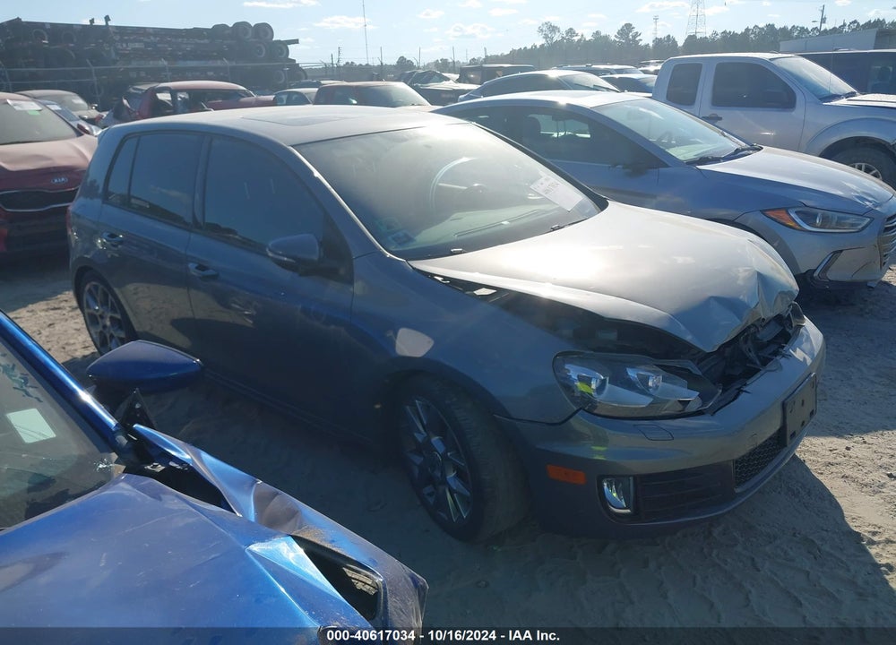 2013 VOLKSWAGEN GTI 4-DOOR VIN: WVWHV7AJ3DW084841