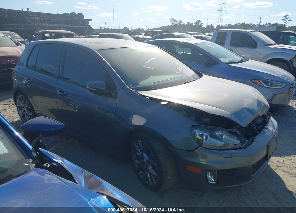 2013 VOLKSWAGEN GTI 4-DOOR VIN: WVWHV7AJ3DW084841