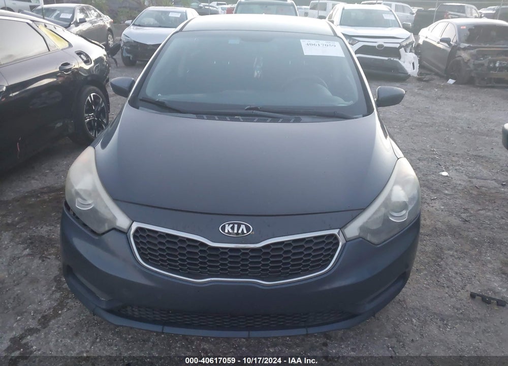 2016 KIA FORTE LX VIN: KNAFK4A65G5562288
