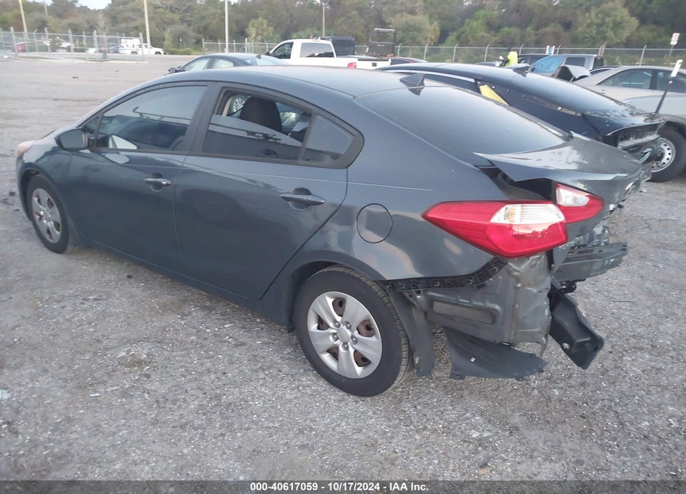 2016 KIA FORTE LX VIN: KNAFK4A65G5562288