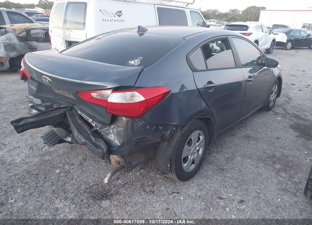 2016 KIA FORTE LX VIN: KNAFK4A65G5562288