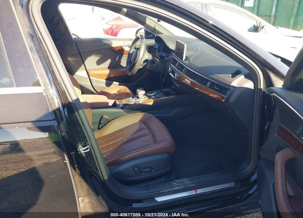 2018 AUDI A4 2.0T PREMIUM/2.0T TECH PREMIUM VIN: WAUENAF46JN000187