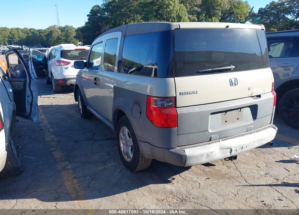 2005 HONDA ELEMENT EX VIN: 5J6YH18665L009103