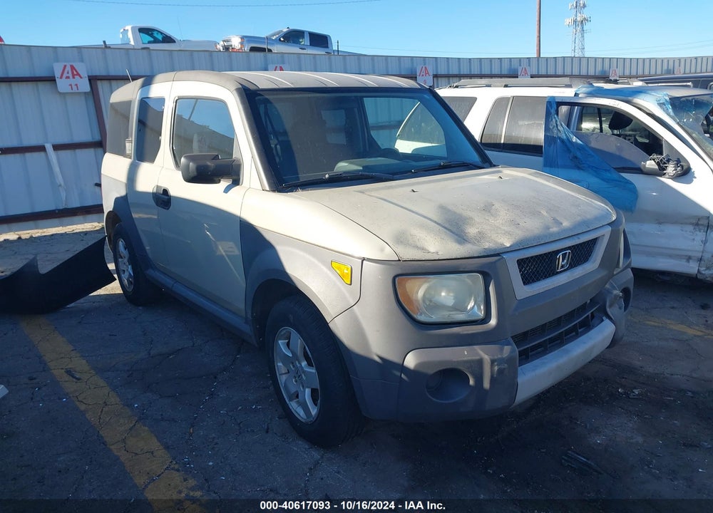 2005 HONDA ELEMENT EX VIN: 5J6YH18665L009103