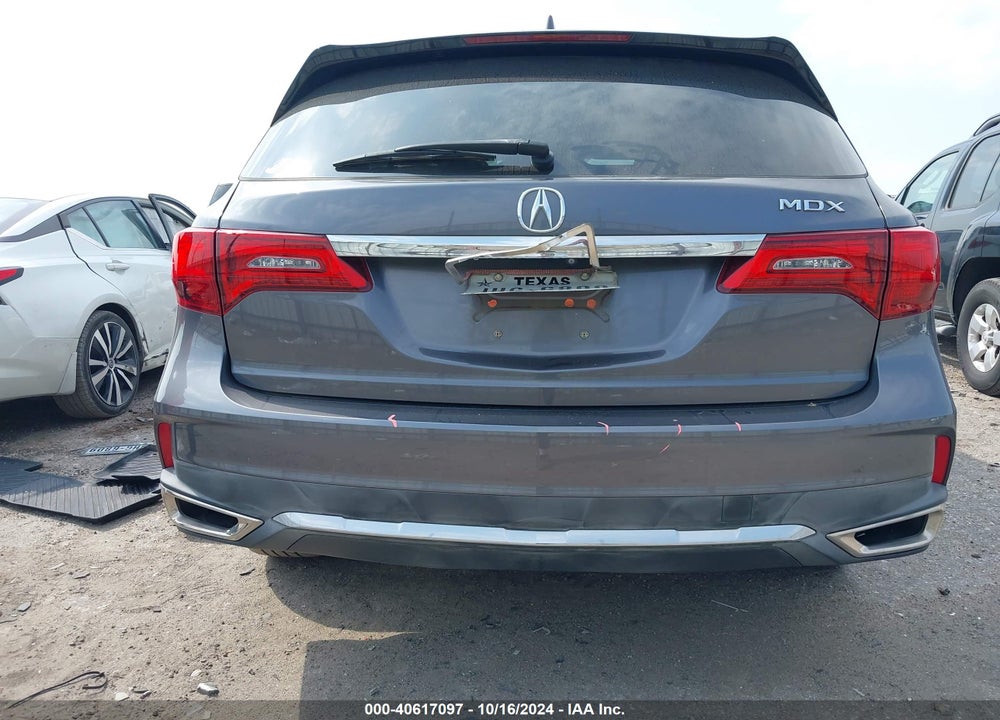 2017 ACURA MDX TECHNOLOGY PACKAGE VIN: 5FRYD3H54HB007201