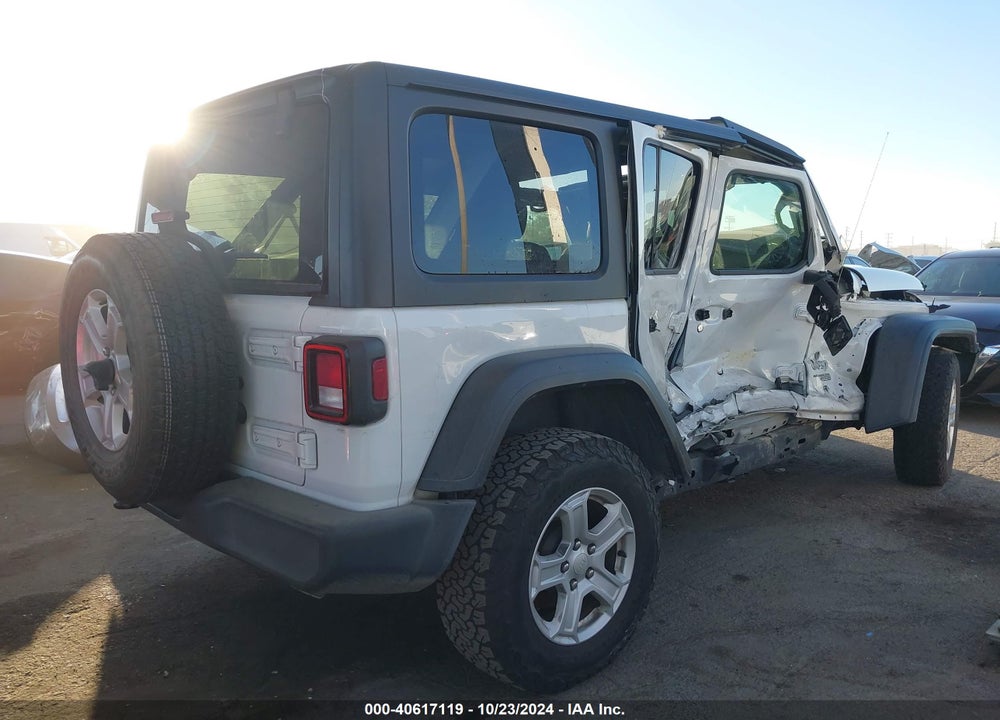 2018 JEEP WRANGLER UNLIMITED SPORT S 4X4 VIN: 1C4HJXDG8JW134740