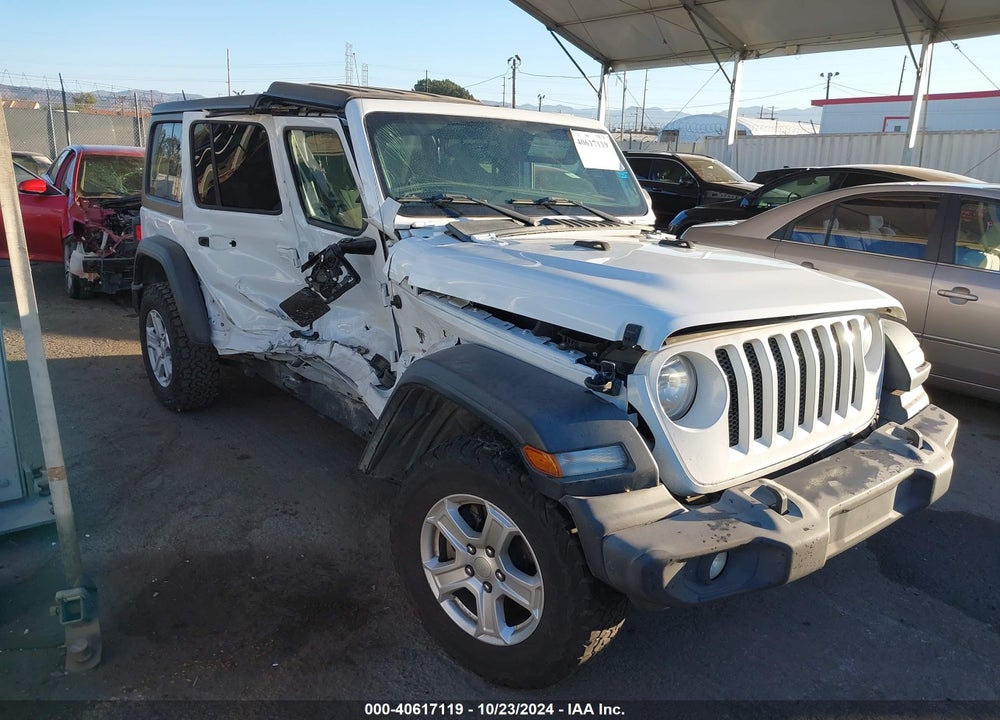 2018 JEEP WRANGLER UNLIMITED SPORT S 4X4 VIN: 1C4HJXDG8JW134740
