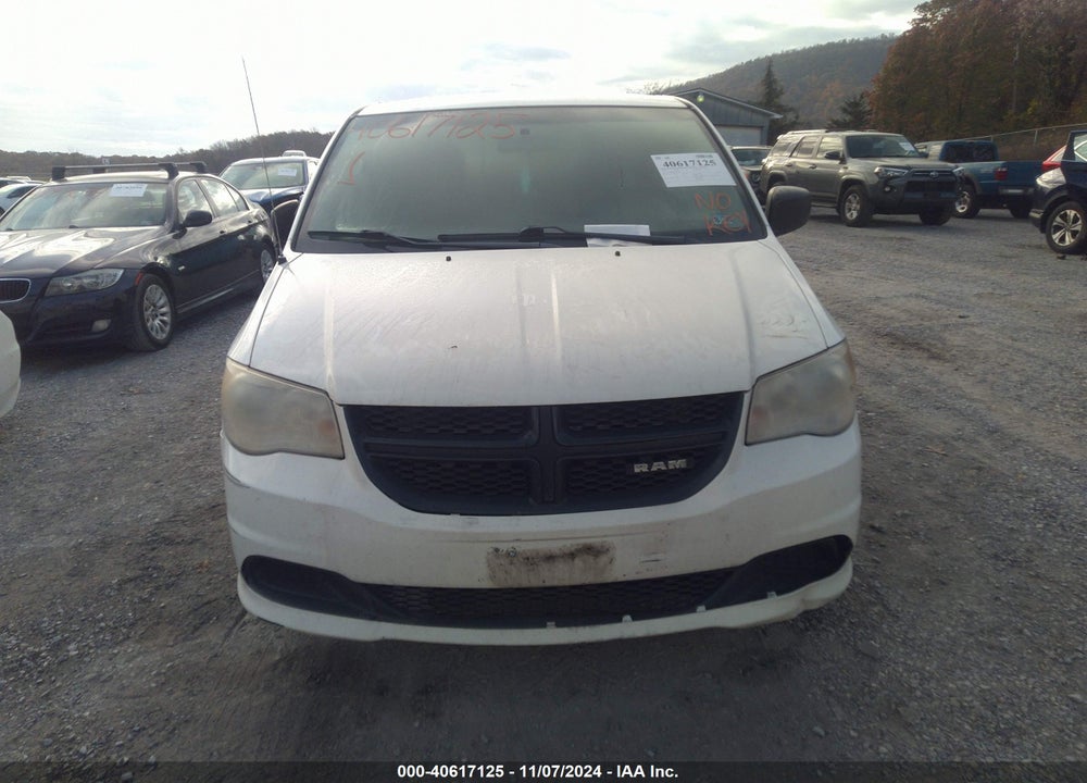 2013 RAM CARGO TRADESMAN VIN: 2C4JRGAG3DR695827