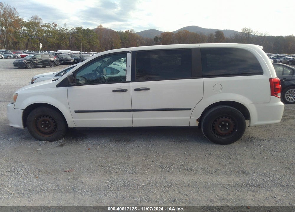 2013 RAM CARGO TRADESMAN VIN: 2C4JRGAG3DR695827