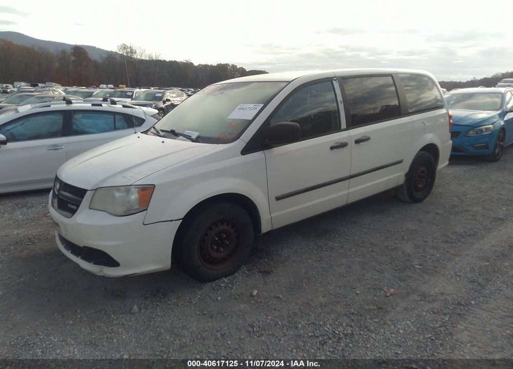 2013 RAM CARGO TRADESMAN VIN: 2C4JRGAG3DR695827