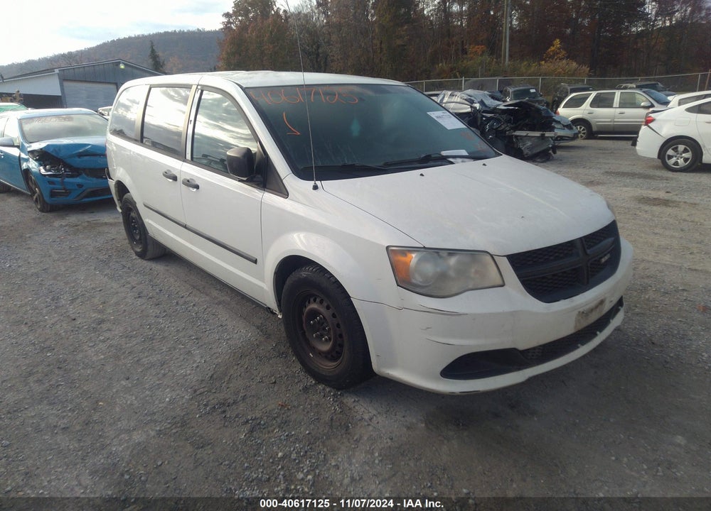 2013 RAM CARGO TRADESMAN VIN: 2C4JRGAG3DR695827