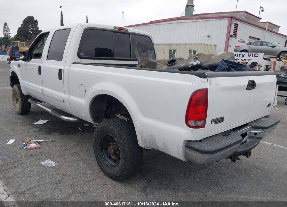 2003 FORD F-250 LARIAT/XL/XLT VIN: 1FTNW21S93EB65634