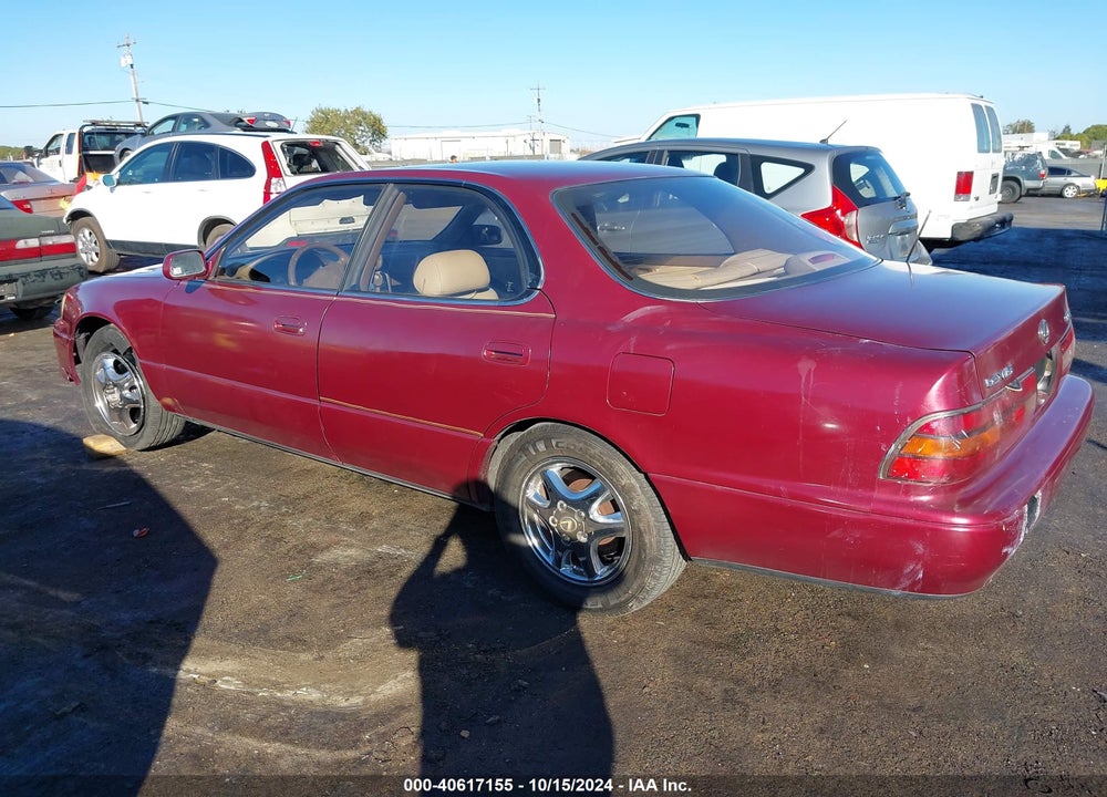 1996 LEXUS ES 300 VIN: JT8BF12G9T0144656