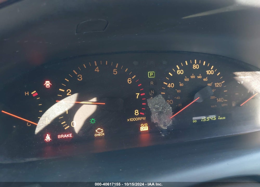 1996 LEXUS ES 300 VIN: JT8BF12G9T0144656
