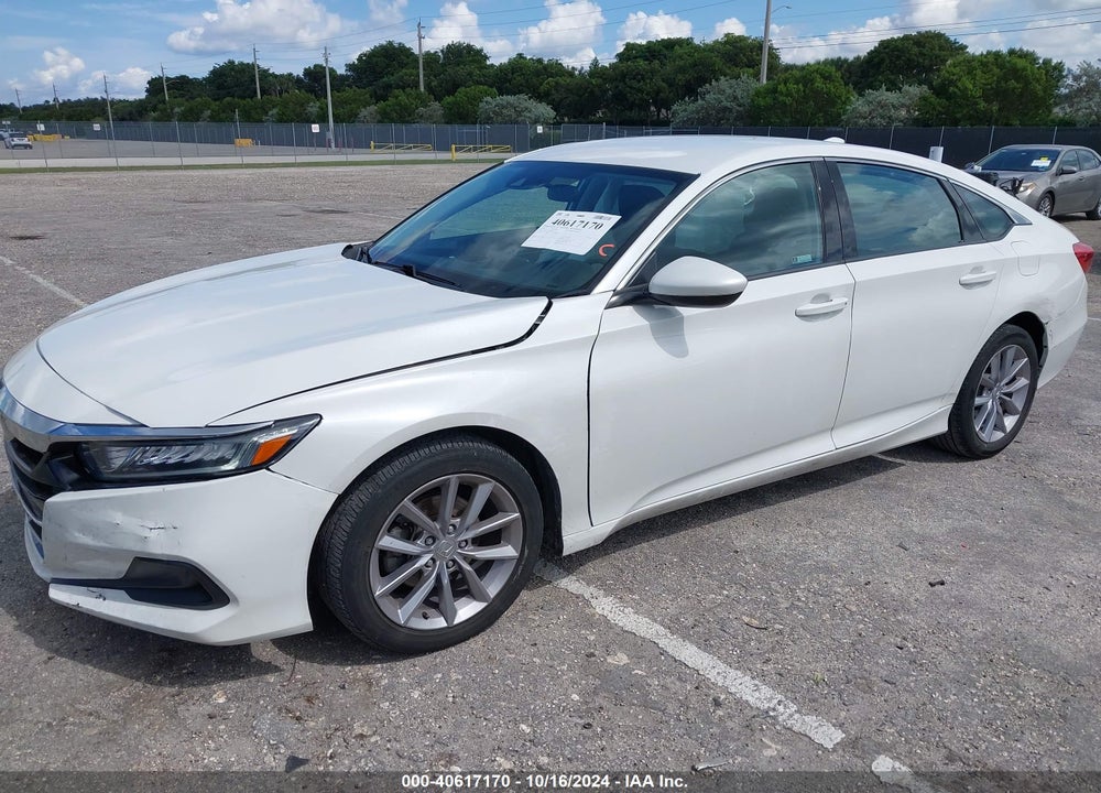 2021 HONDA ACCORD LX VIN: 1HGCV1F18MA032331