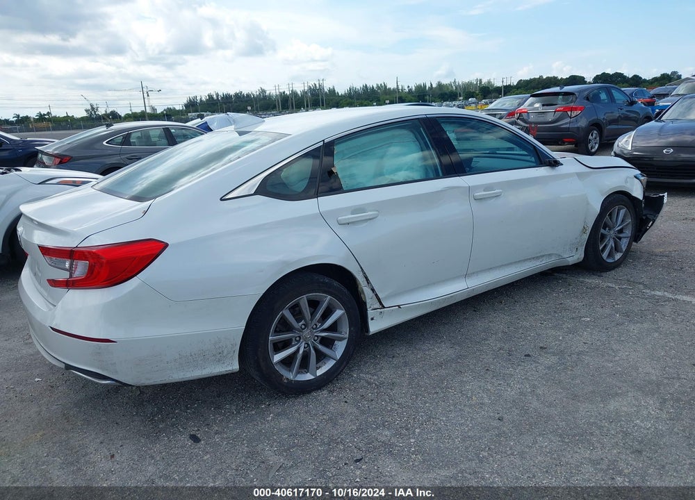 2021 HONDA ACCORD LX VIN: 1HGCV1F18MA032331