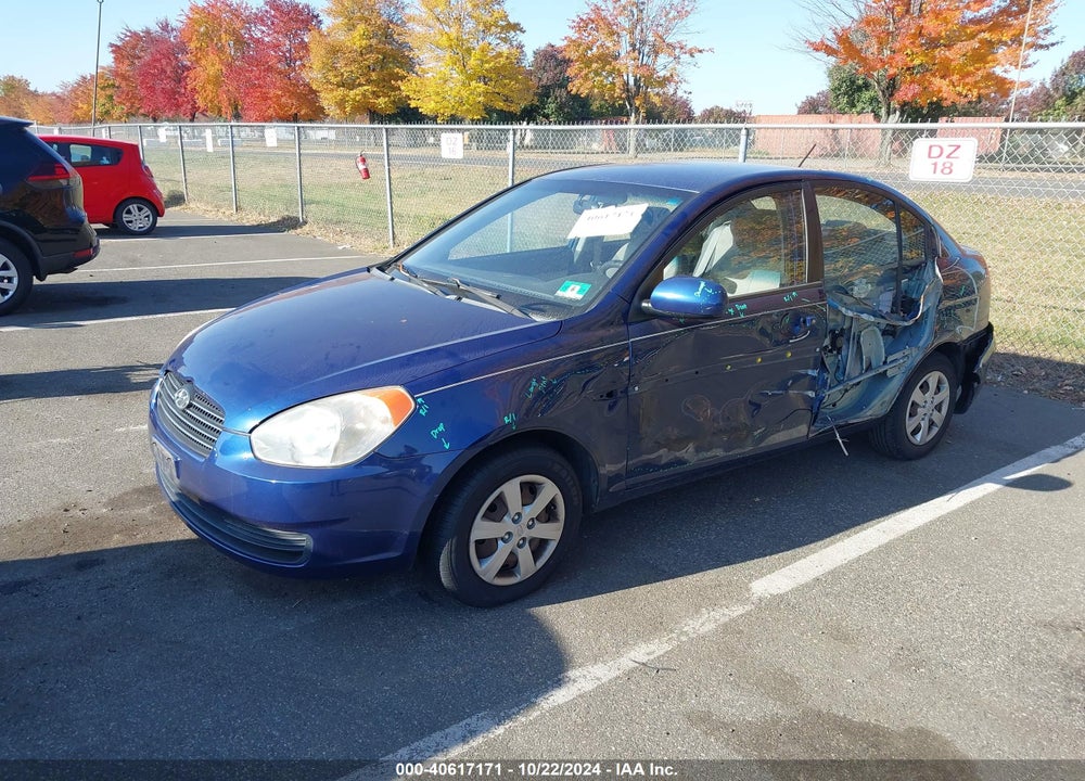 2010 HYUNDAI ACCENT GLS VIN: KMHCN4AC3AU409534