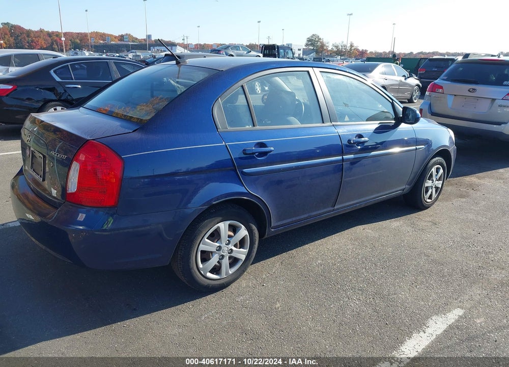 2010 HYUNDAI ACCENT GLS VIN: KMHCN4AC3AU409534