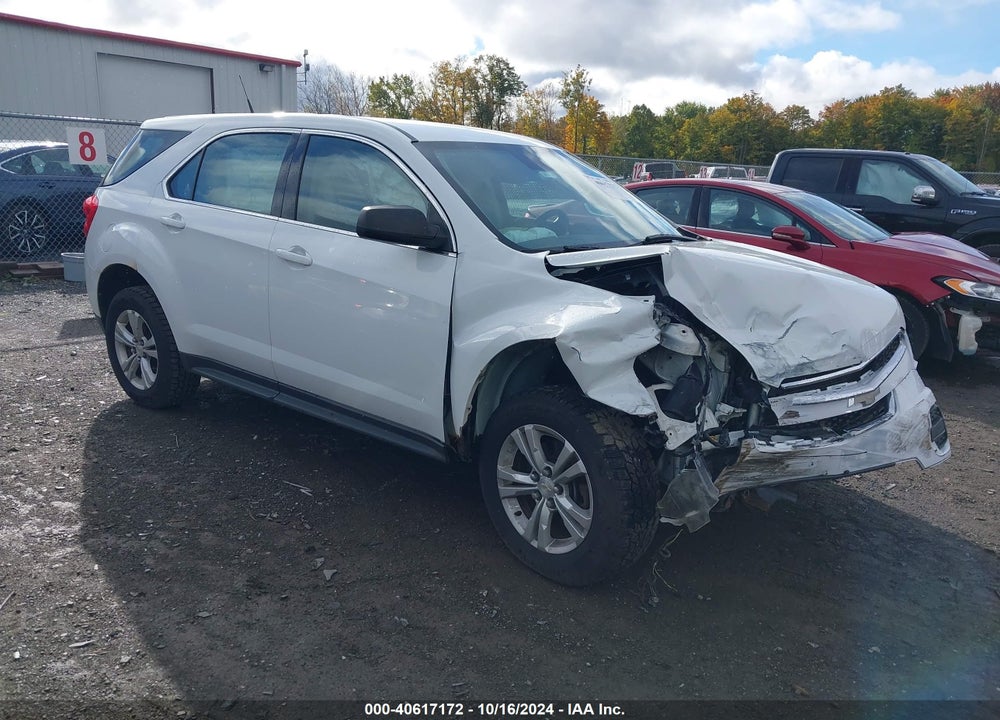 2012 CHEVROLET EQUINOX LS VIN: 2GNALBEK8C1146776