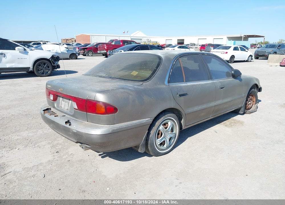 1995 HYUNDAI SONATA GL VIN: KMHCF24T3SU207629