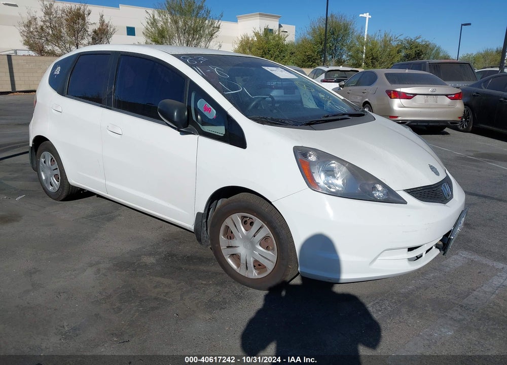2010 HONDA FIT VIN: JHMGE8H21AS012800
