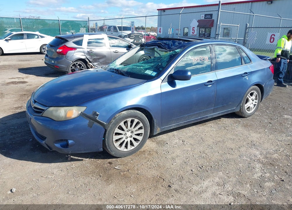 2011 SUBARU IMPREZA 2.5I PREMIUM VIN: JF1GE6B62BH510865