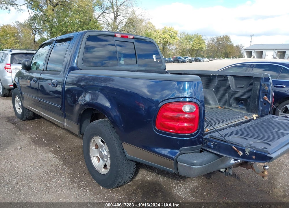 2003 FORD F-150 LARIAT/XLT VIN: 1FTRW07L53KA55896