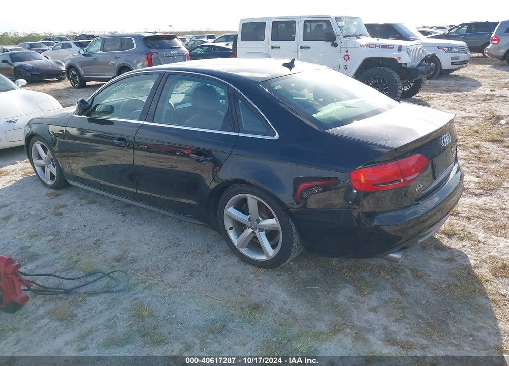 2012 AUDI A4 2.0T PREMIUM VIN: WAUFFAFL4CN005917