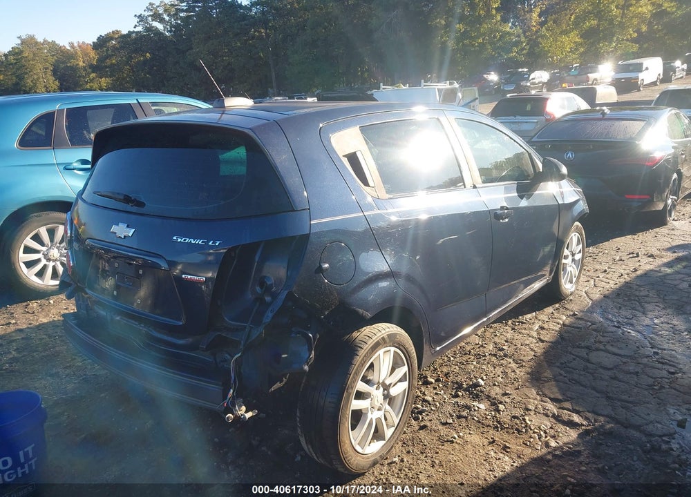 2015 CHEVROLET SONIC LT AUTO VIN: 1G1JC6SB6F4158219