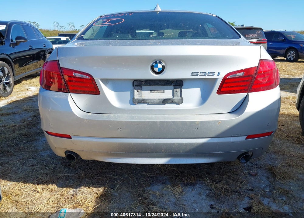 2012 BMW 5 SERIES 535I VIN: WBAFR7C55CC810398