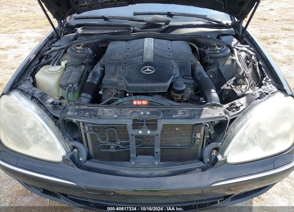 2004 MERCEDES-BENZ S 500 VIN: WDBNG75J24A413855
