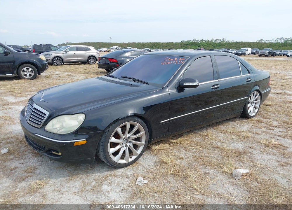 2004 MERCEDES-BENZ S 500 VIN: WDBNG75J24A413855