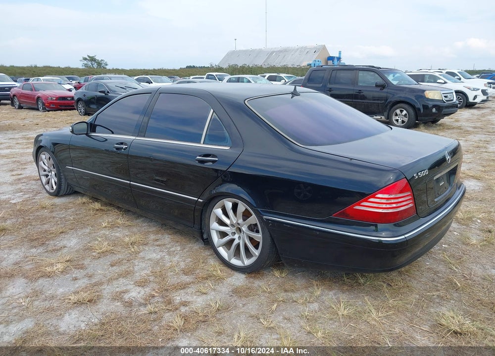 2004 MERCEDES-BENZ S 500 VIN: WDBNG75J24A413855