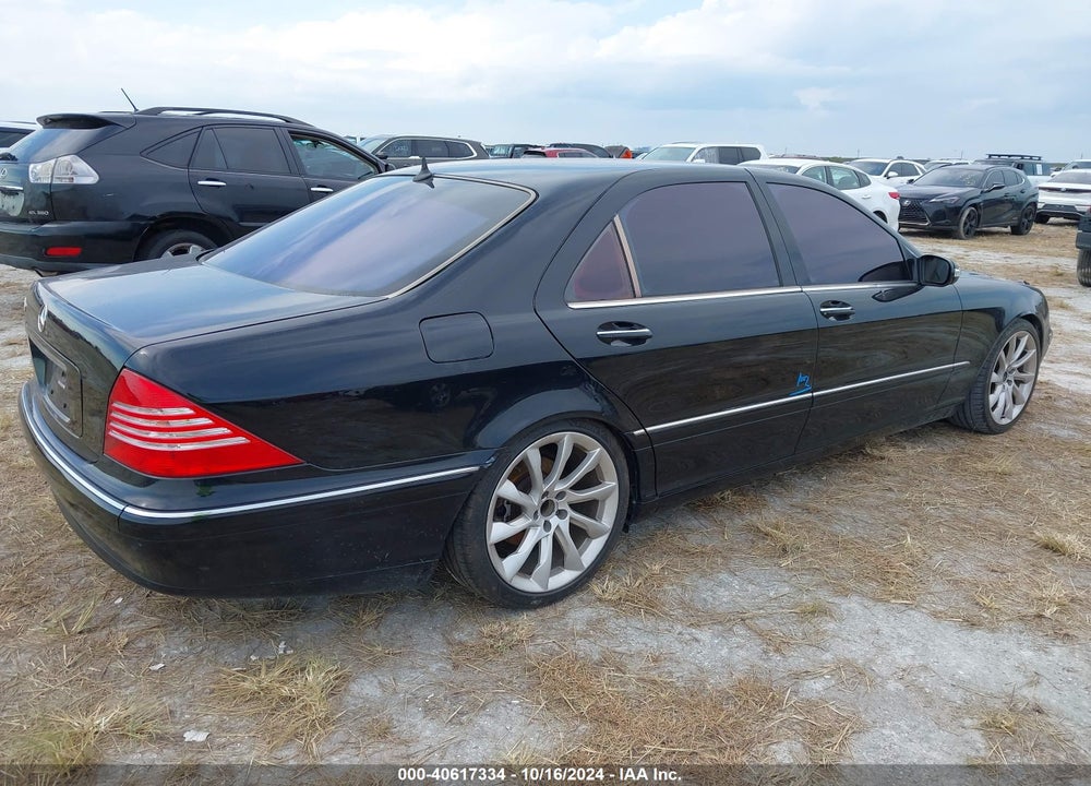 2004 MERCEDES-BENZ S 500 VIN: WDBNG75J24A413855
