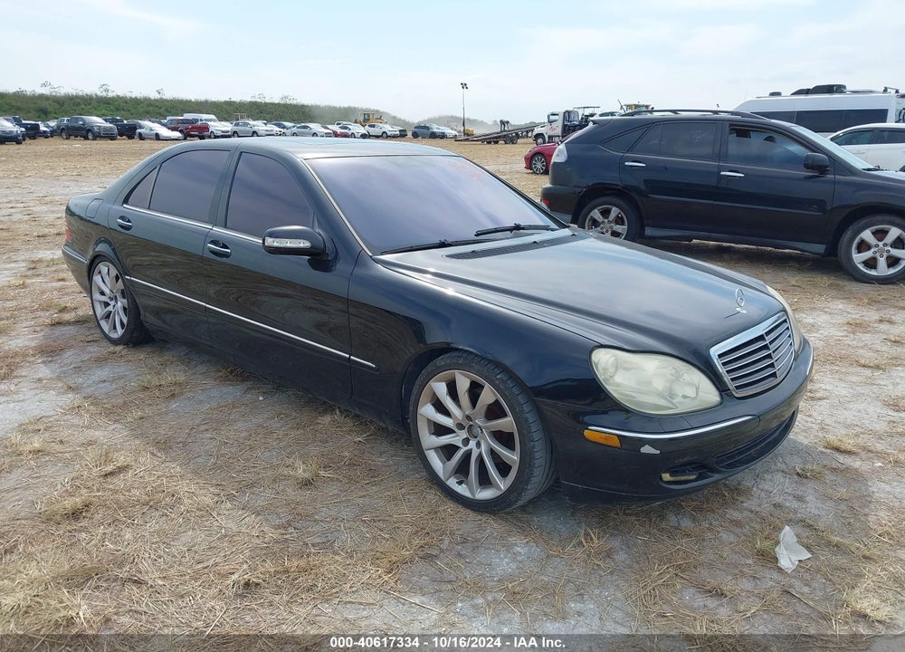 2004 MERCEDES-BENZ S 500 VIN: WDBNG75J24A413855