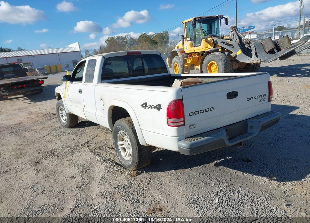 2004 DODGE DAKOTA VIN: 1D7HG12K44S622779