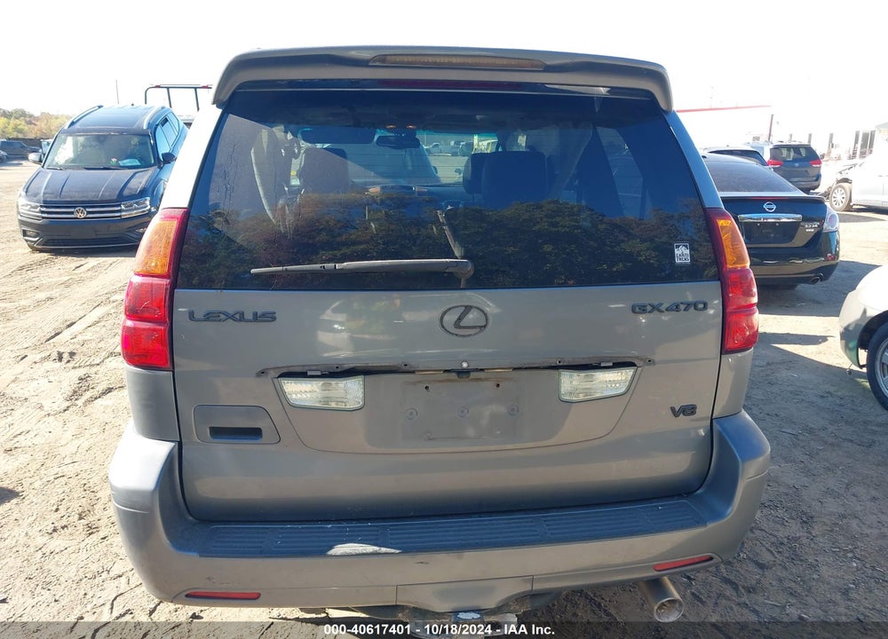 2004 LEXUS GX 470 VIN: JTJBT20X040064955
