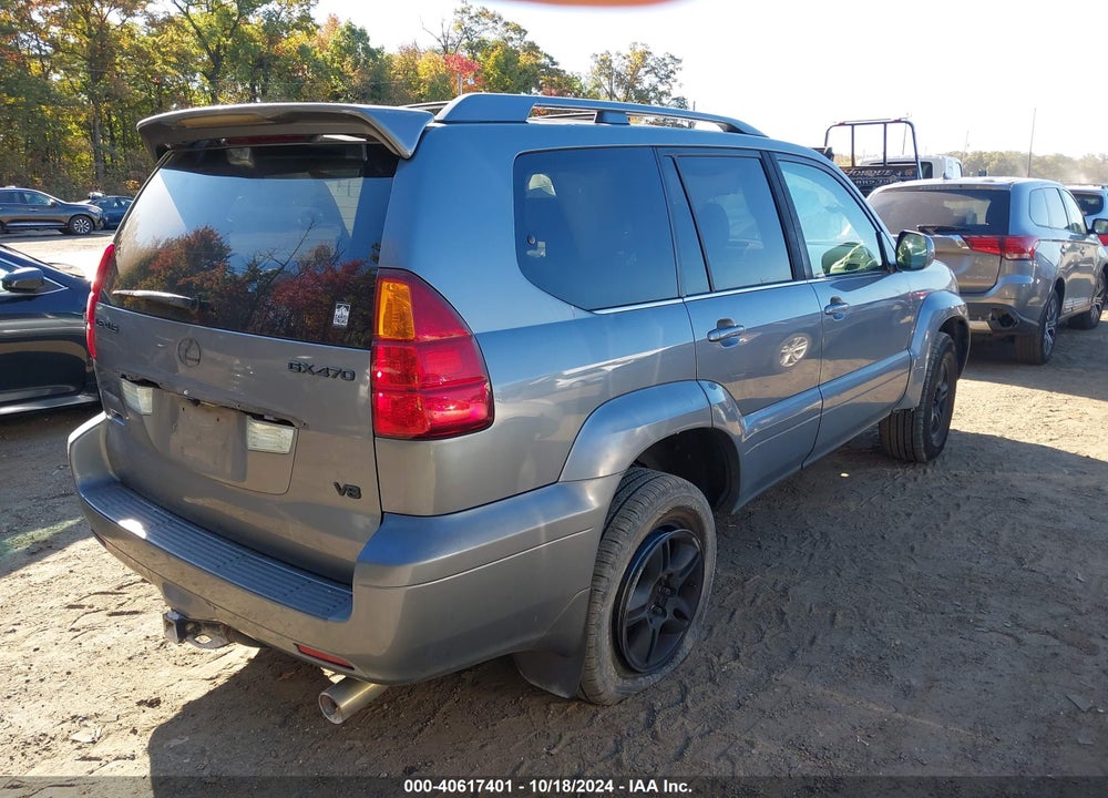 2004 LEXUS GX 470 VIN: JTJBT20X040064955