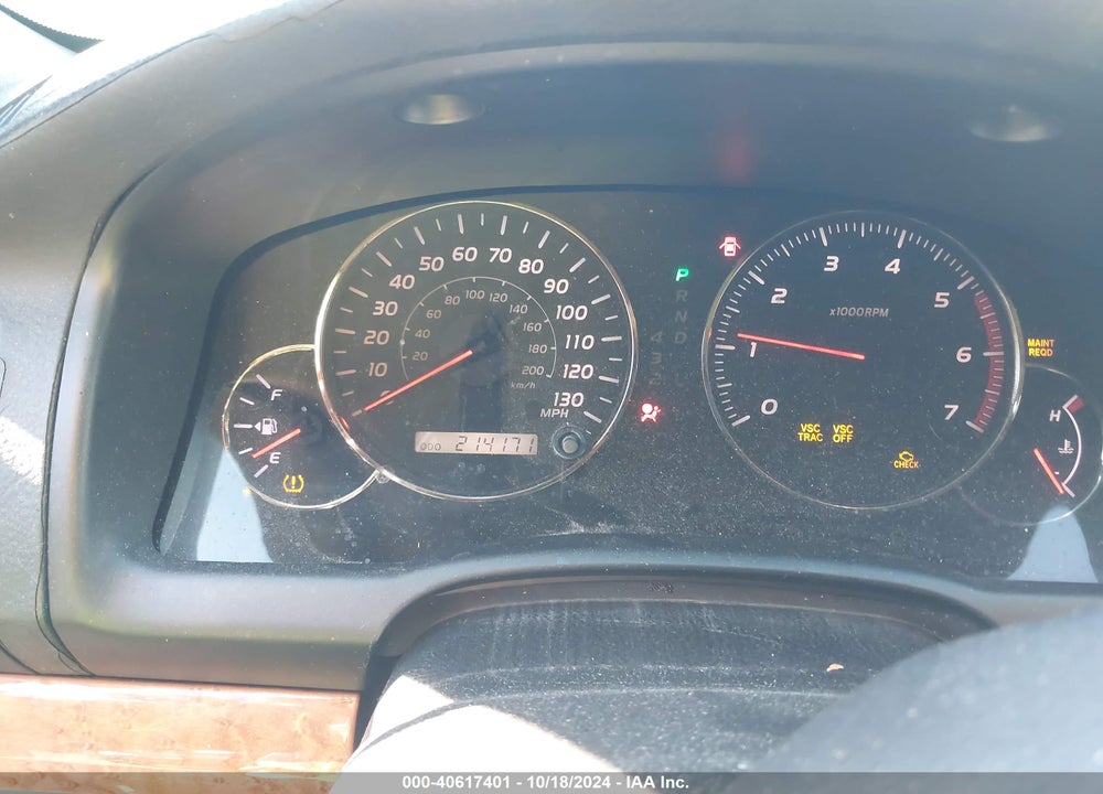 2004 LEXUS GX 470 VIN: JTJBT20X040064955