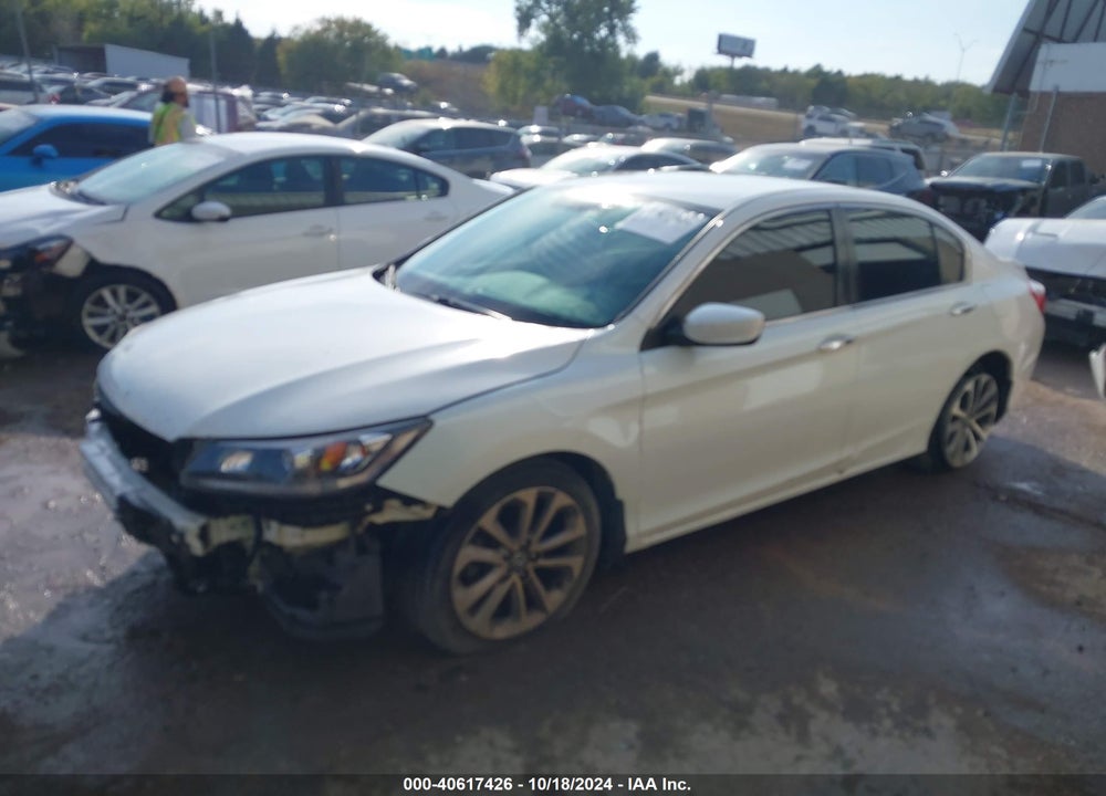 2014 HONDA ACCORD SPORT VIN: 1HGCR2F52EA142287