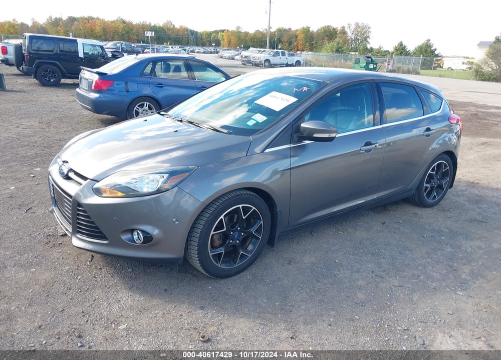 2012 FORD FOCUS TITANIUM VIN: 1FAHP3N20CL214523