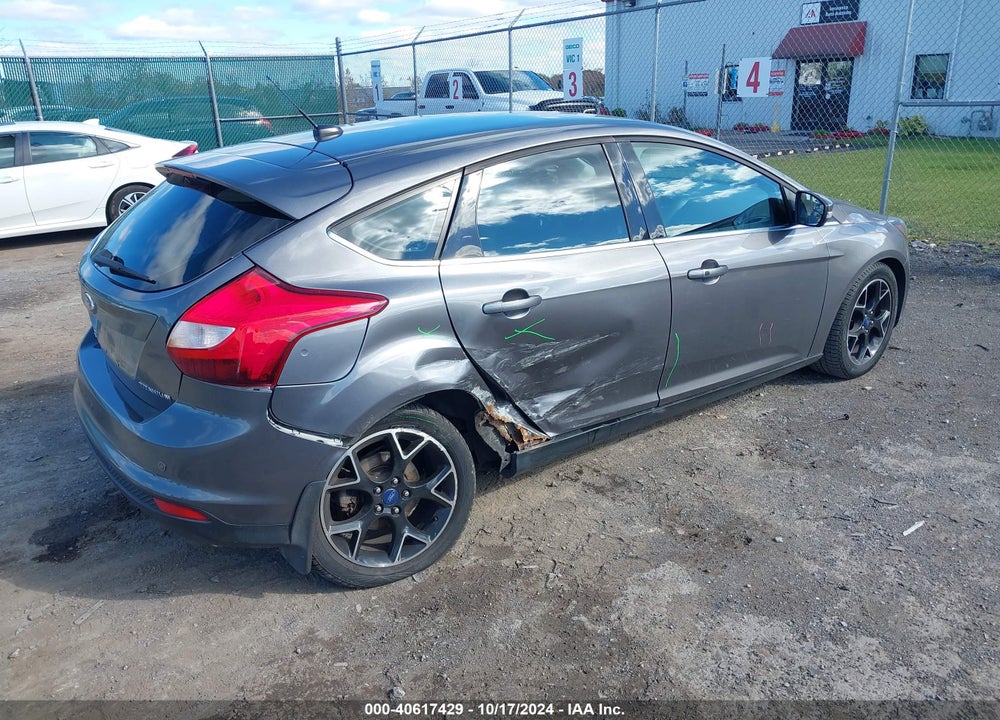 2012 FORD FOCUS TITANIUM VIN: 1FAHP3N20CL214523