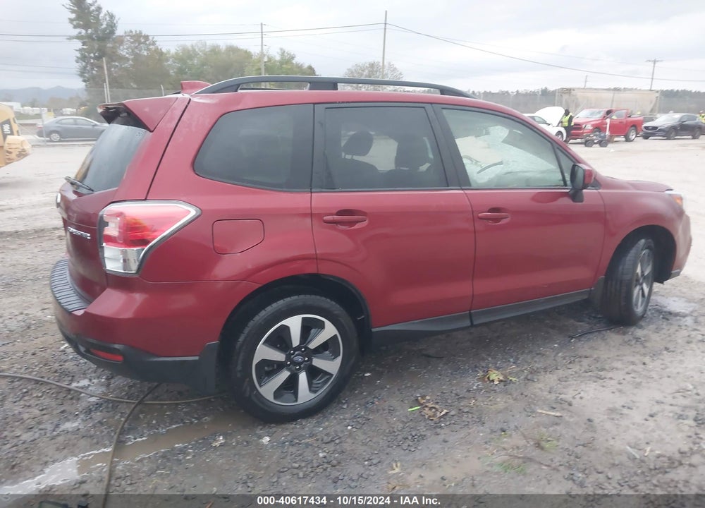 2018 SUBARU FORESTER 2.5I PREMIUM VIN: JF2SJAGC8JH535061